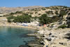 De baai van Amoopi (Karpathos Griekenland)